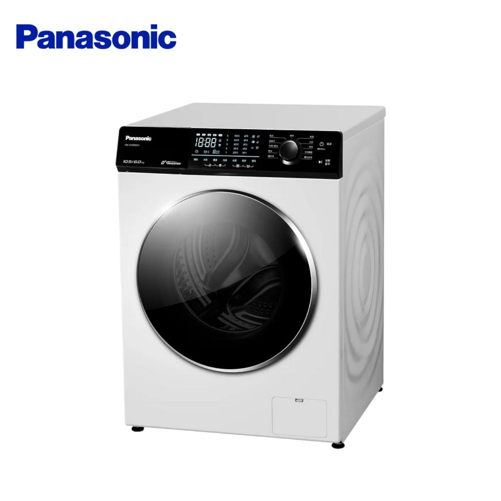 Panasonic 國際牌10.5/6kg滾筒式溫水洗脫烘洗衣機NA-V105NDH