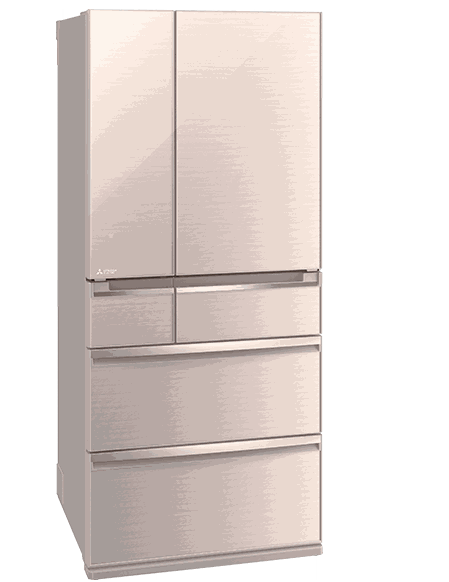 MITSUBISHI 三菱日製六門705L變頻鏡面冰箱MR-WX71C