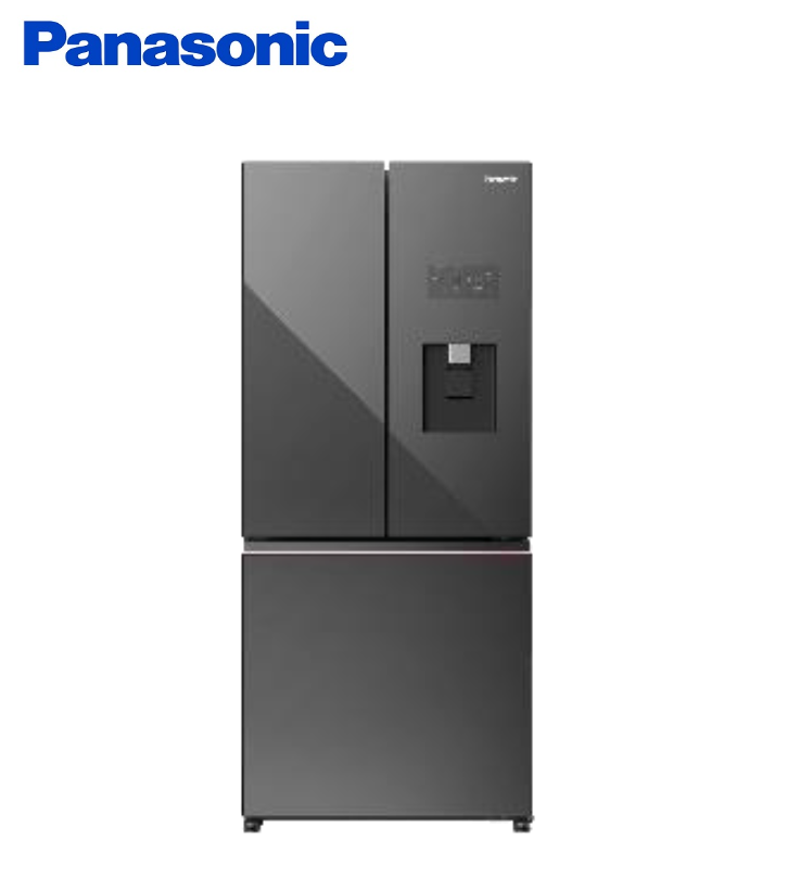 Panasonic 國際牌ECONAVI 495L三門變頻電冰箱(無邊框霧面玻璃)NR-C501PG