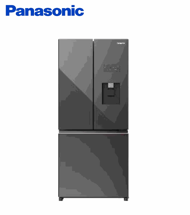 Panasonic 國際牌ECONAVI 495L三門變頻電冰箱(無邊框霧面玻璃)NR-C501PG