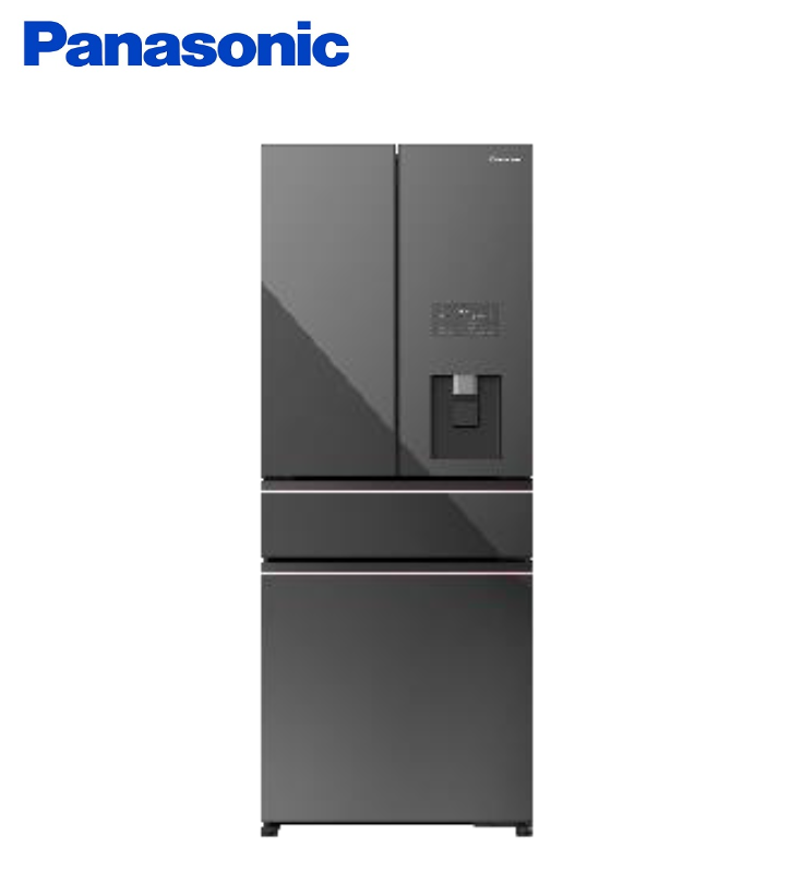 Panasonic 國際牌ECONAVI 540L四門變頻電冰箱(無邊框霧面玻璃)NR-D541PG