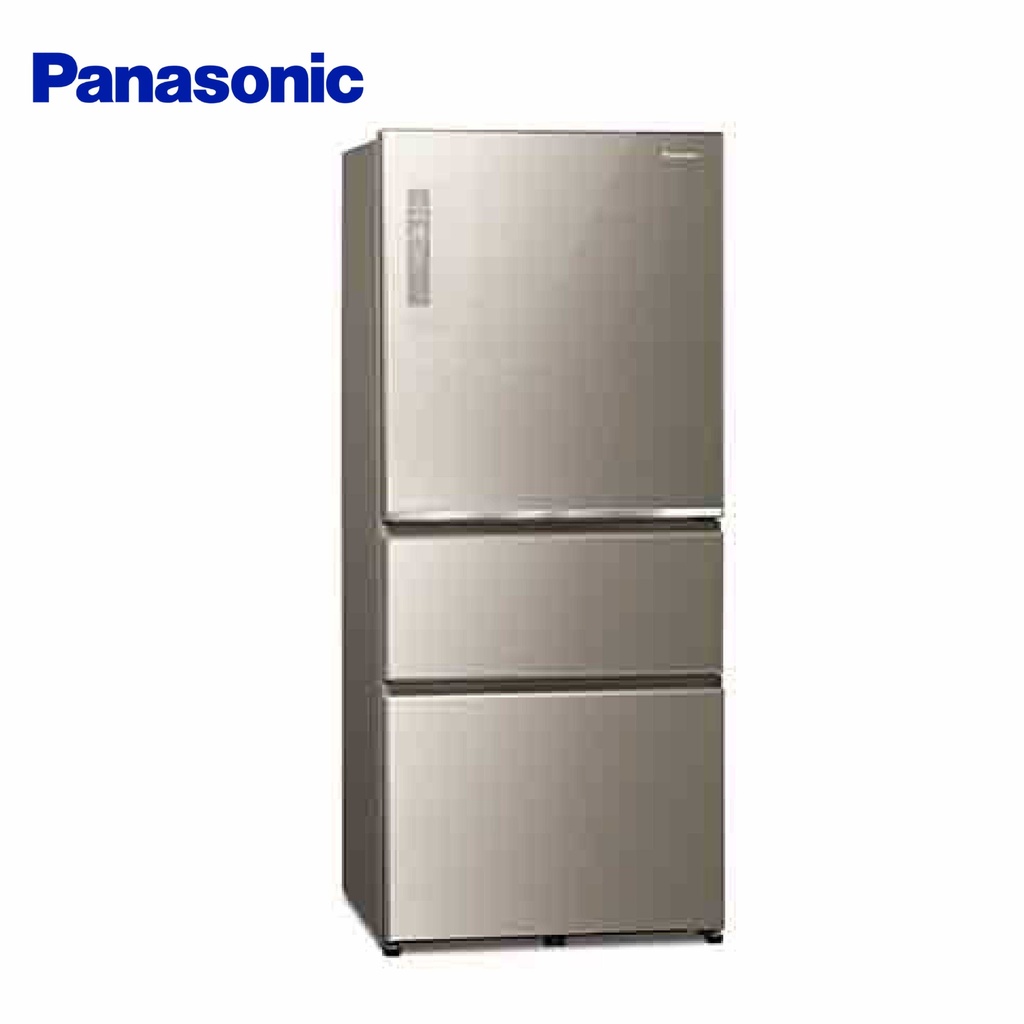Panasonic 國際牌ECONAVI 610L三門一級能變頻電冰箱(全平面無邊框玻璃)NR-C611XGS
