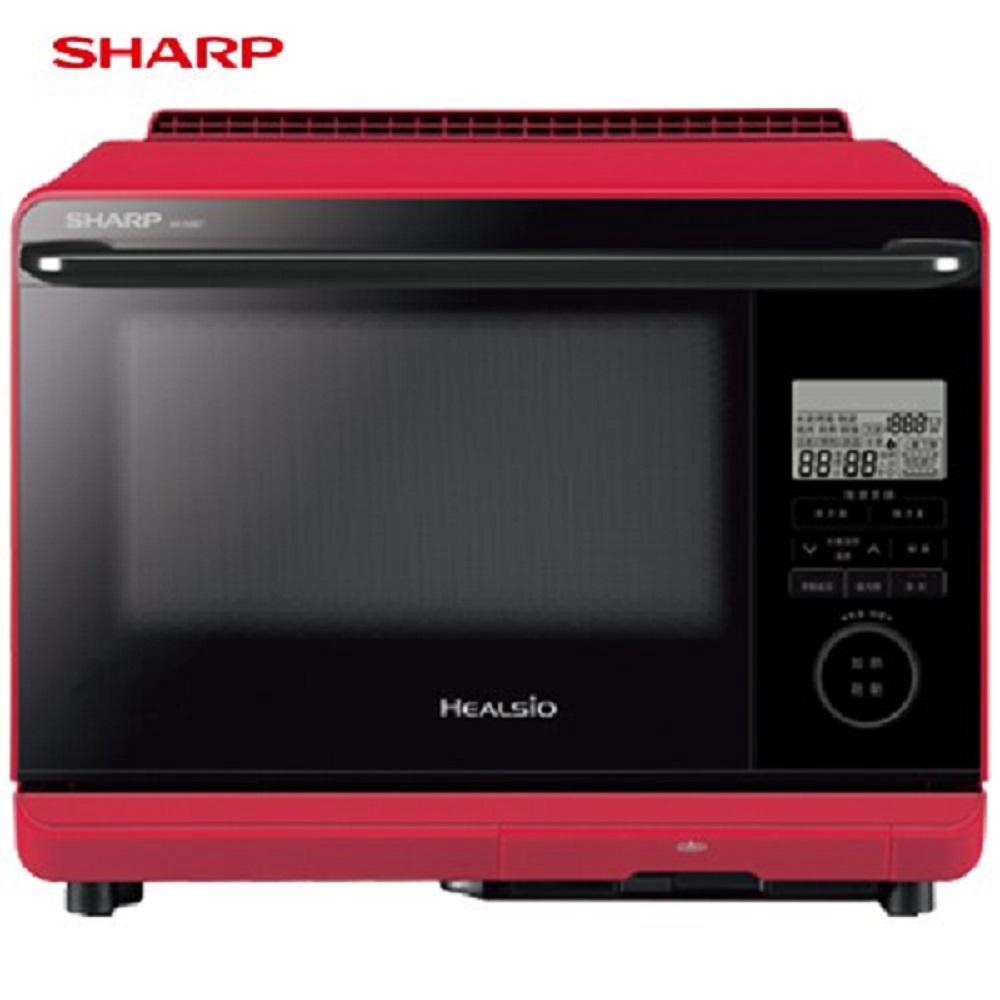 SHARP 夏普26L HEALSIO下拉旋鈕式變頻微電腦水波爐AX-AS6T