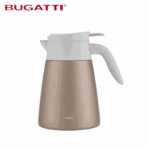 [BBBC-SG1000WN] BUGATTI 布加迪1000ml 桌上型不銹鋼保溫壺BBC-SG1000WN